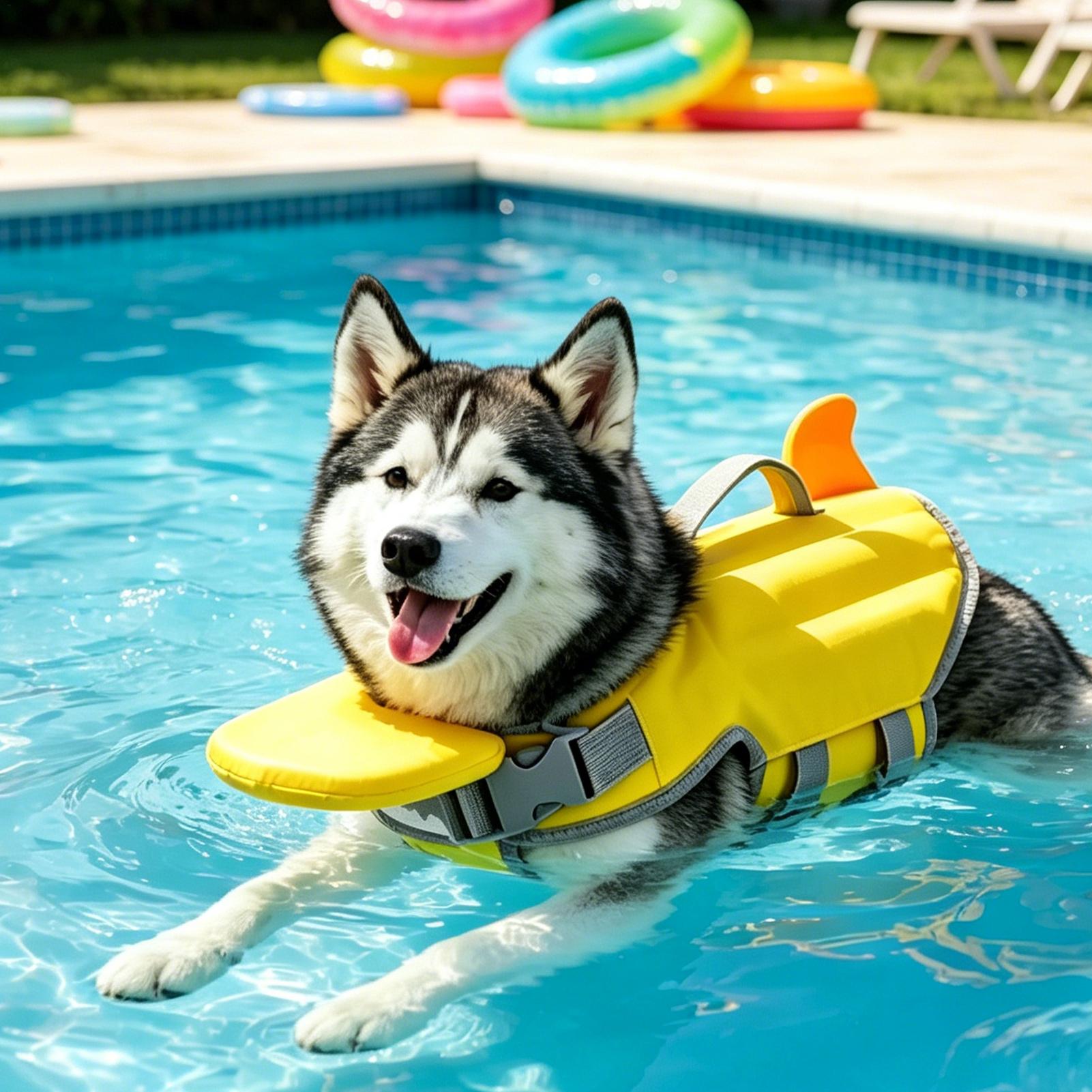 For Puppy Small Medium Pet Poo - Life Jacket Buoyancy ulasan dan harga