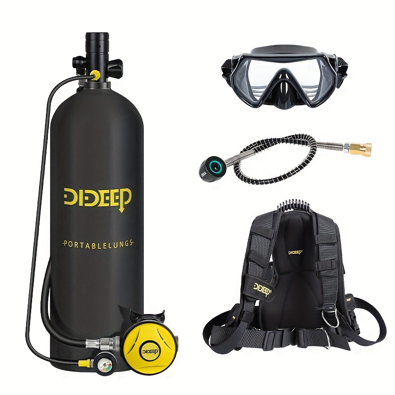 DIDEEP 4L Mini Scuba Diving Ta - Aquatic Diving ulasan dan harga
