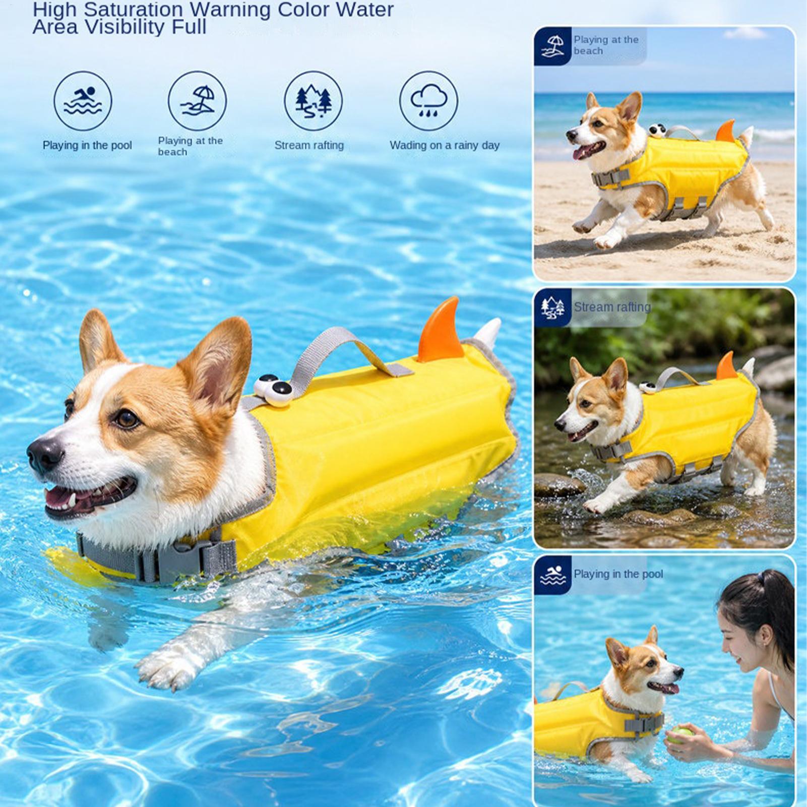 Adjustable Dog Life Jacket Hig - Life Jacket Buoyancy ulasan dan harga