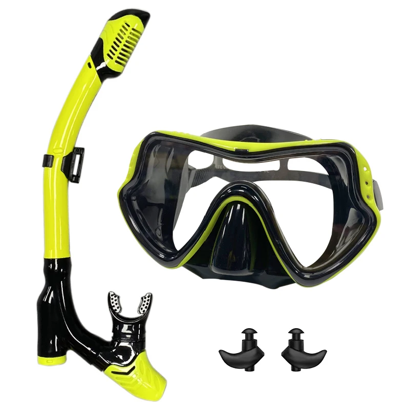 Diving Mask Professional Snork - Freediving Mask Set ulasan dan harga
