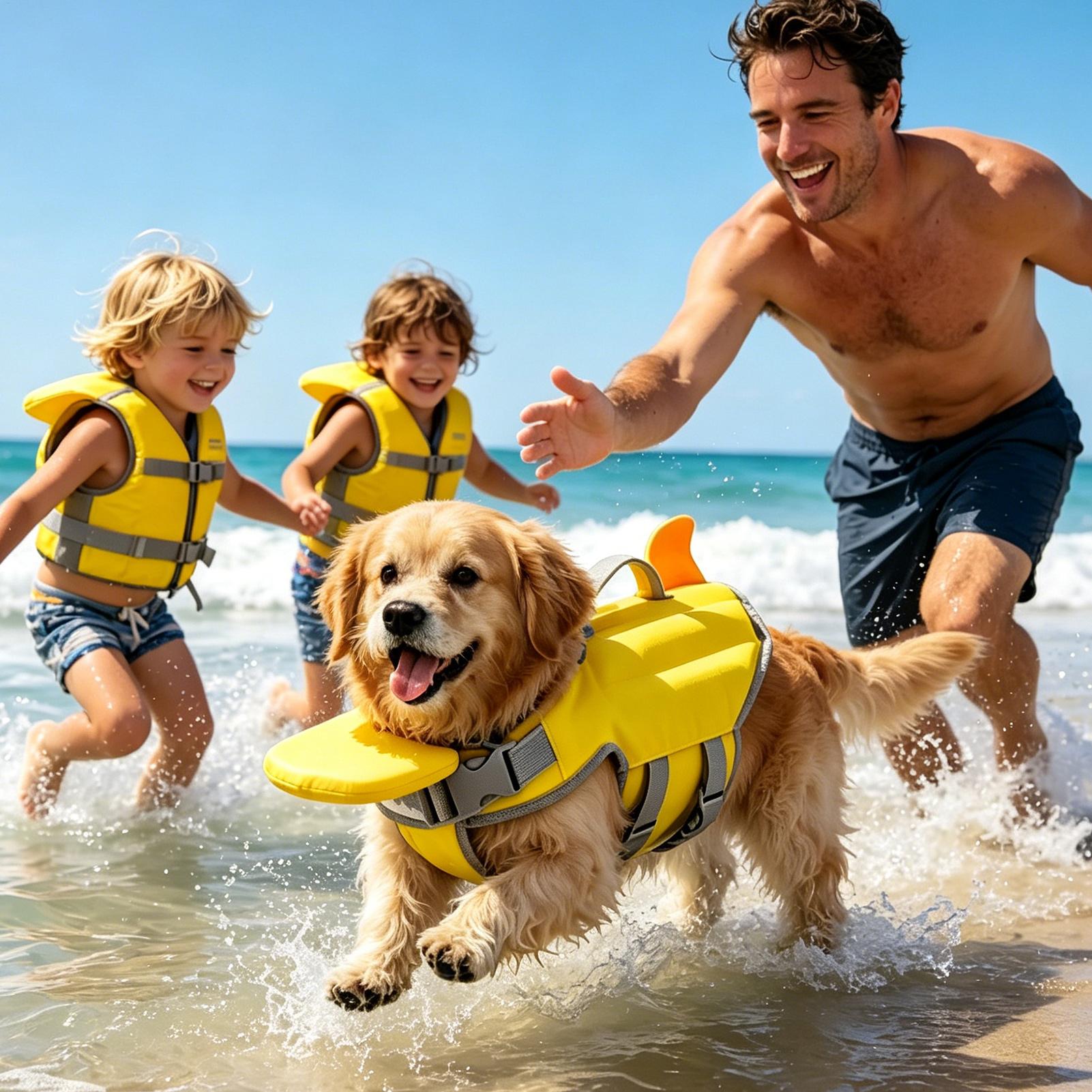 Dog Life Jacket Portable Summe - Life Jacket Buoyancy ulasan dan harga